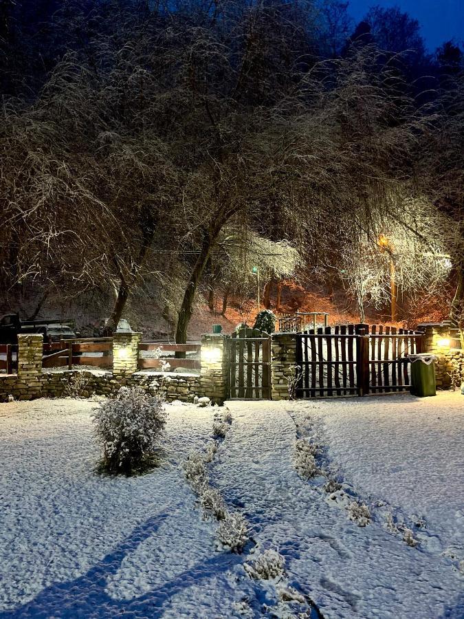 Vila Casa De Piatra Strungari Exteriér fotografie